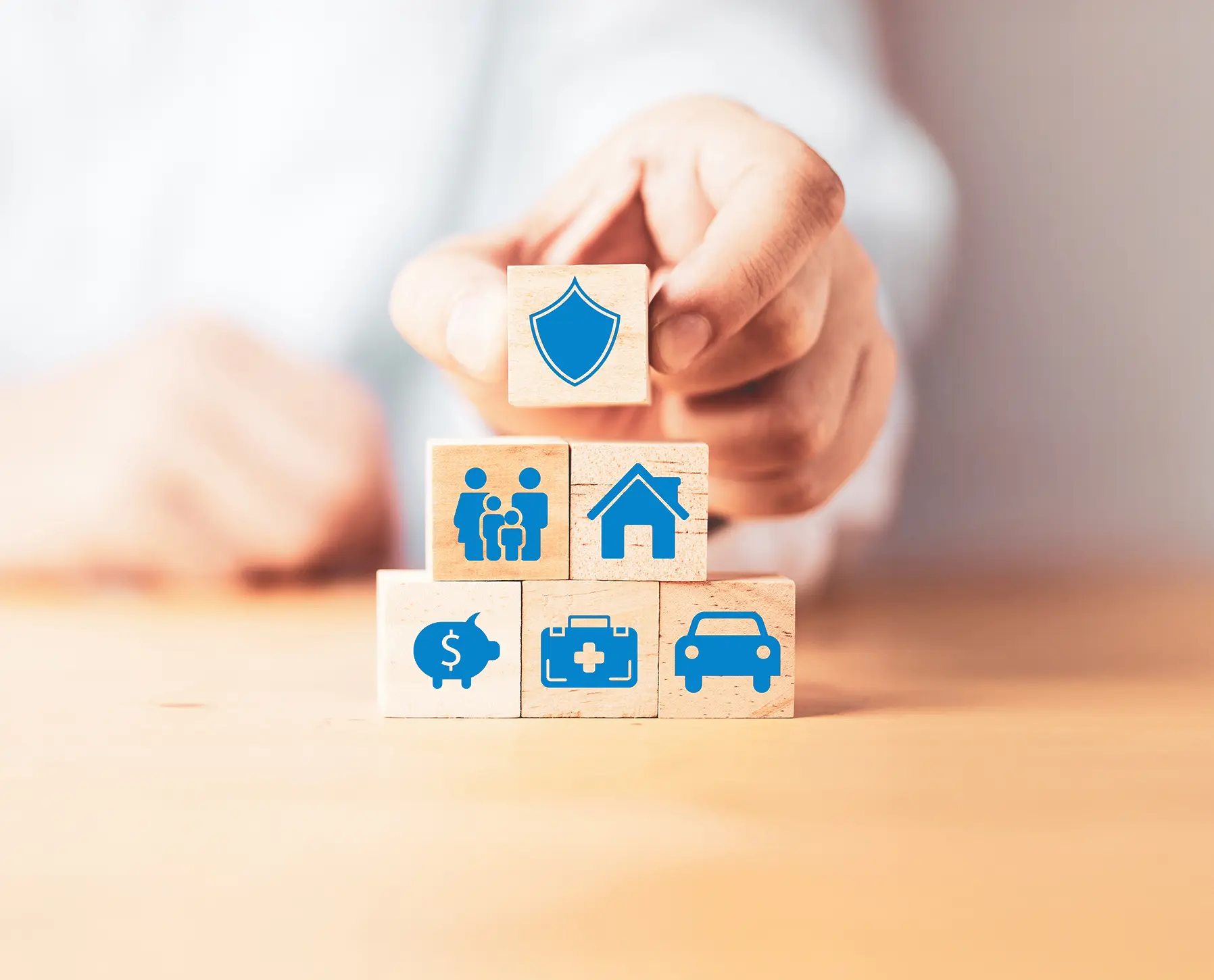 Discussing insurance needs and coverage options